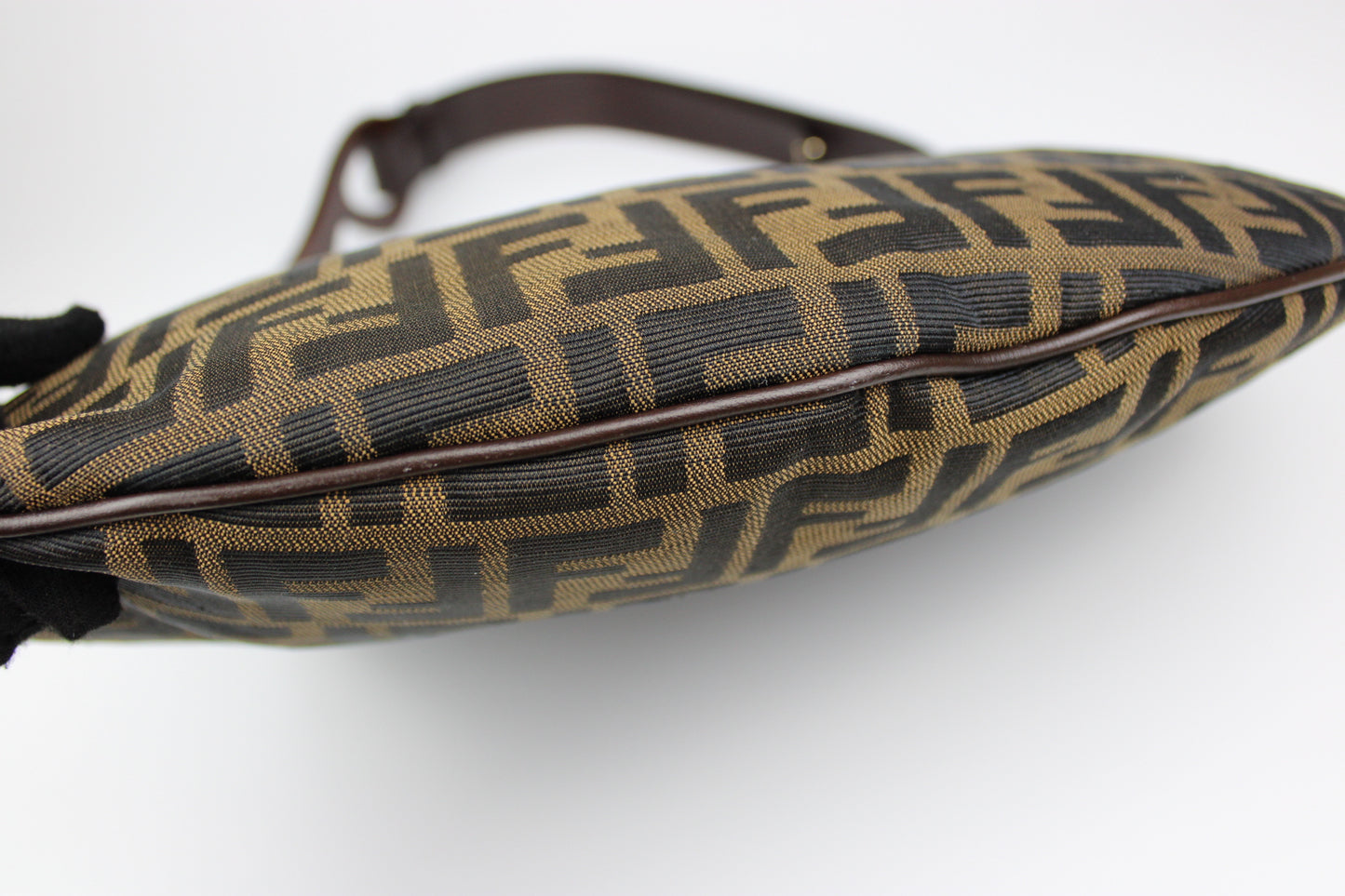 Fendi Zucca Oyster Shoulder Bag