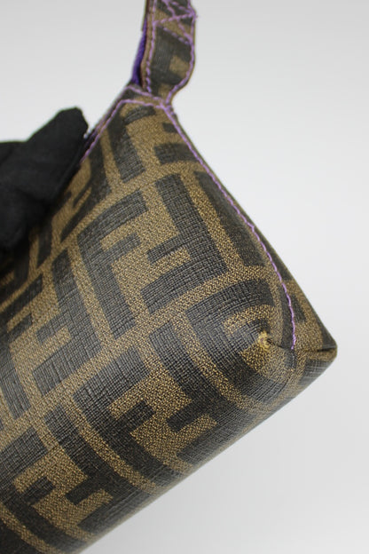 Fendi Zucca Chain Strap Pochette Bag