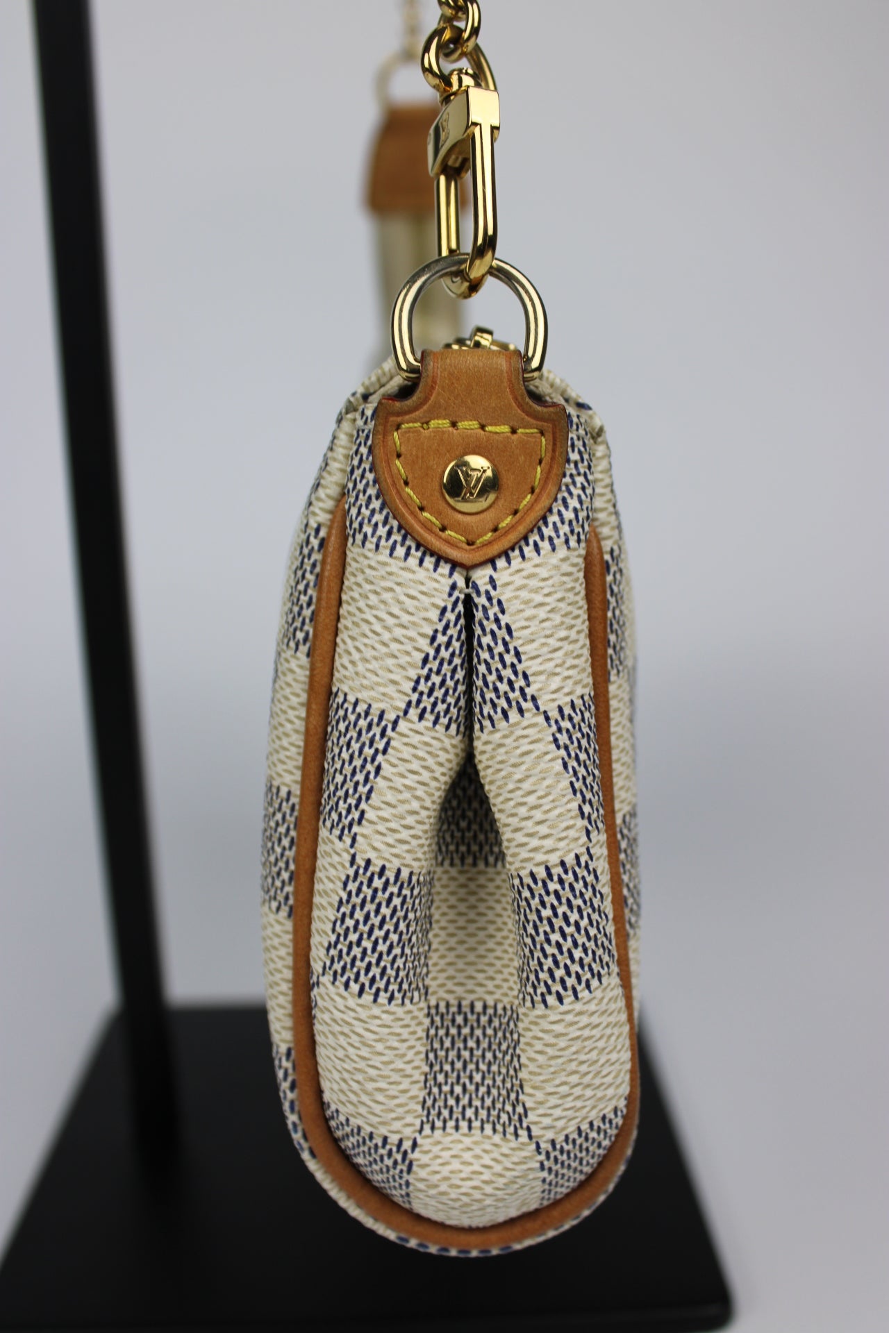 Louis Vuitton Damier Azur Eva Pochette Bag 2012