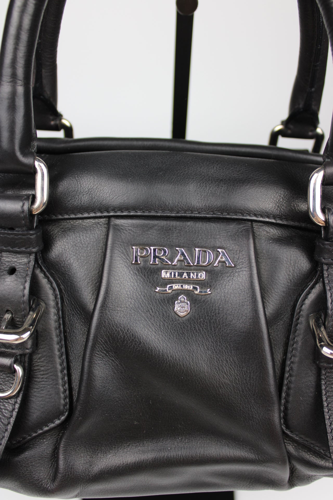 Prada Glacé Calf Leather 2-Way Bag