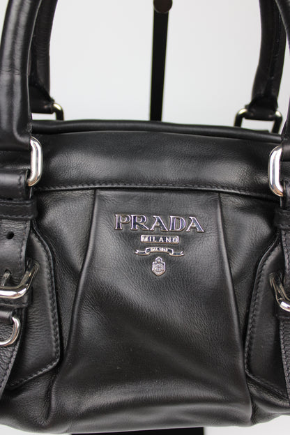 Prada Glacé Calf Leather 2-Way Bag