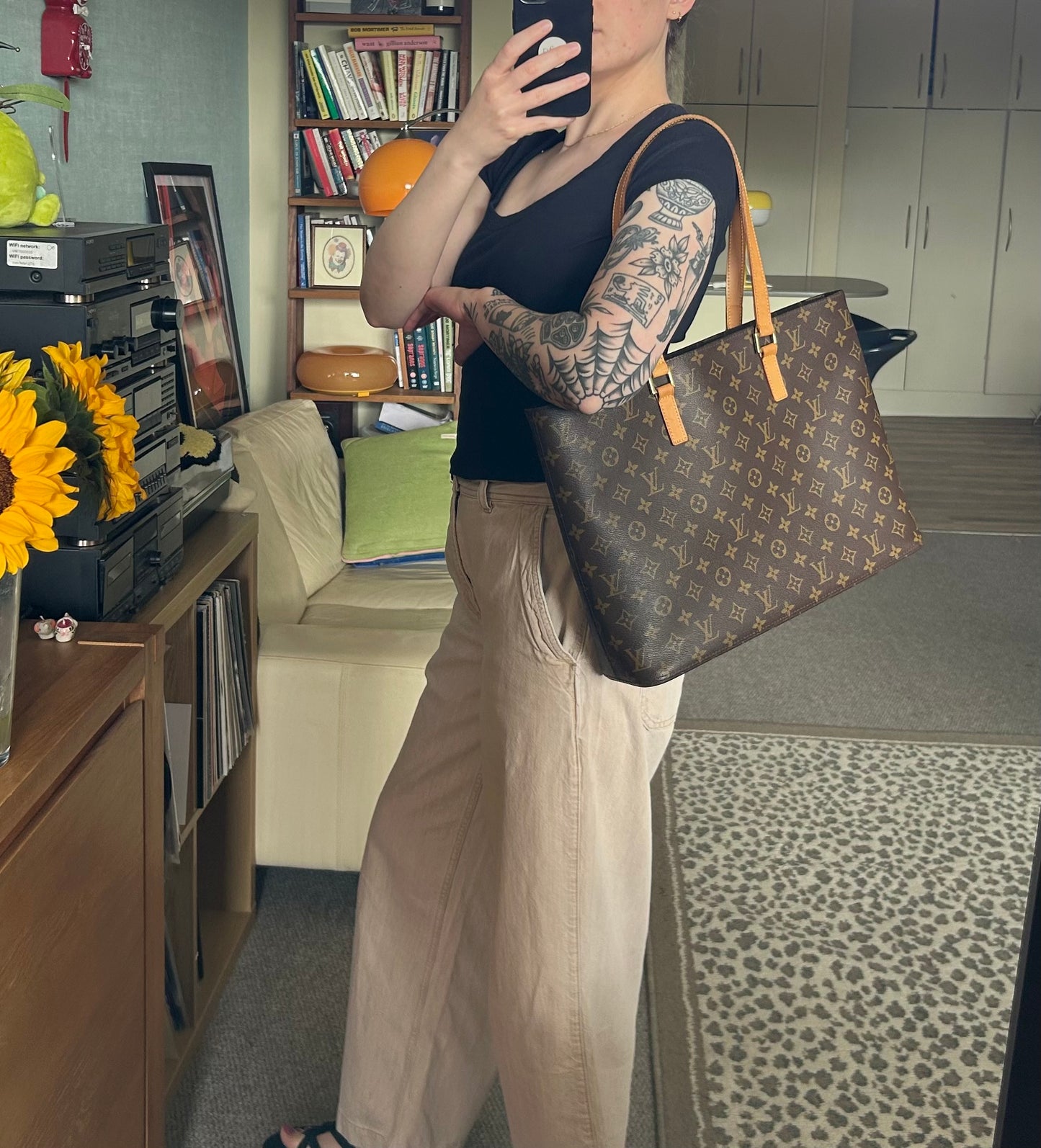 Louis Vuitton Luco Tote Bag 2000