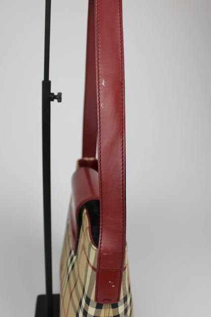 Burberry Haymarket Shoulder Bag 2003