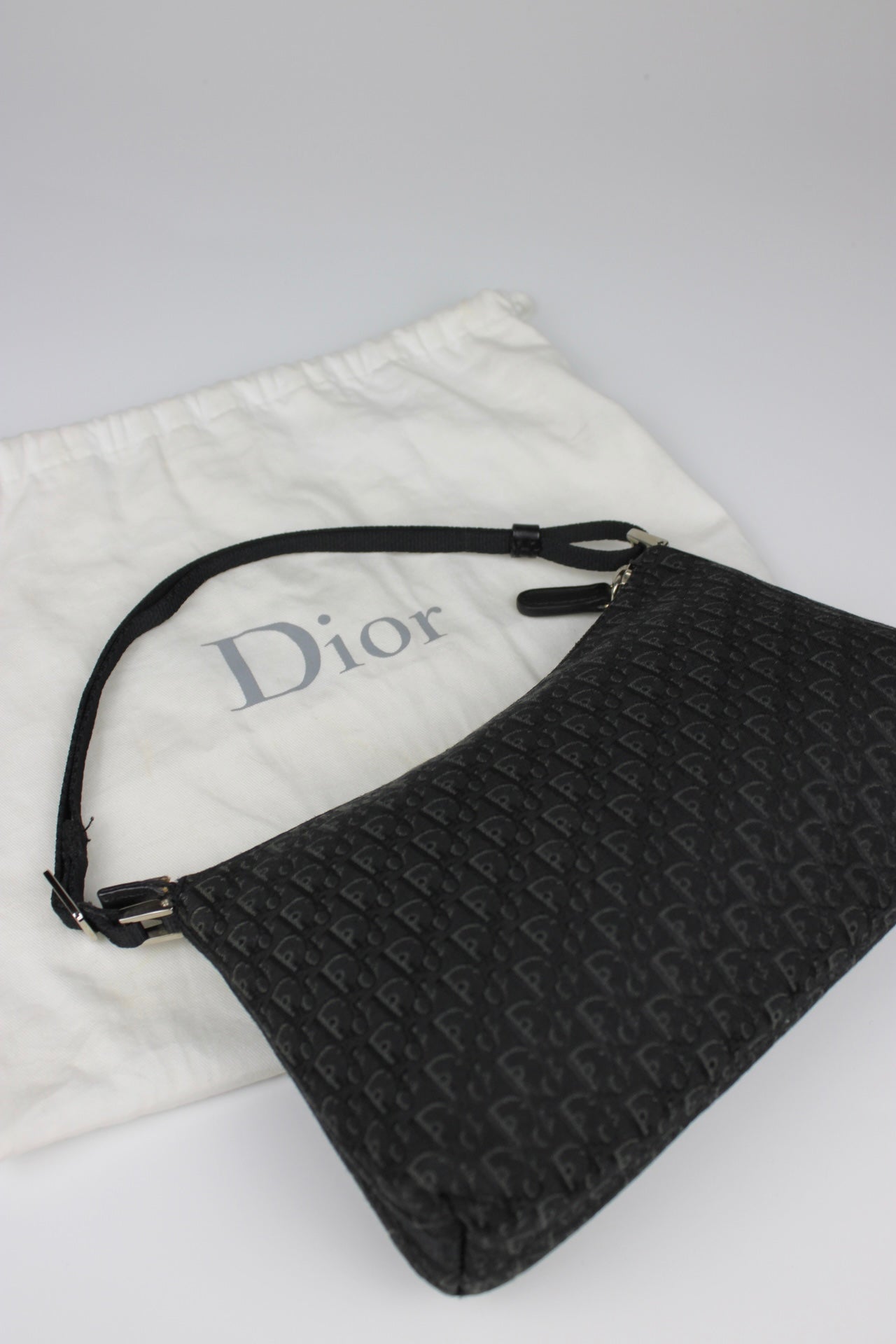Dior Monogram Trotter Shoulder Bag 2004