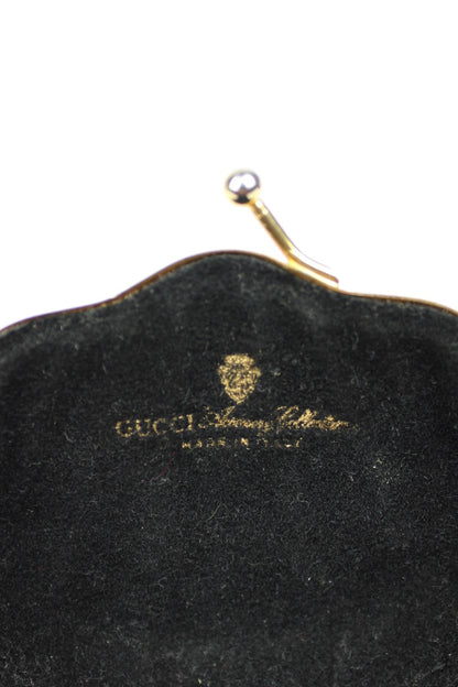 Gucci Monogram Shell Cross Body Micro Bag 1980s