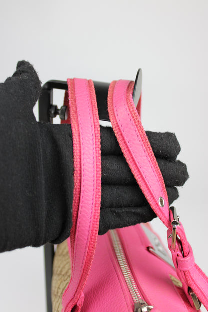 Dior Monogram Columbus Boston Bag 2005