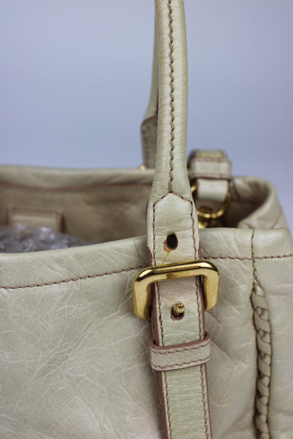 Prada Vitello Shine 2-Way Bow Bag