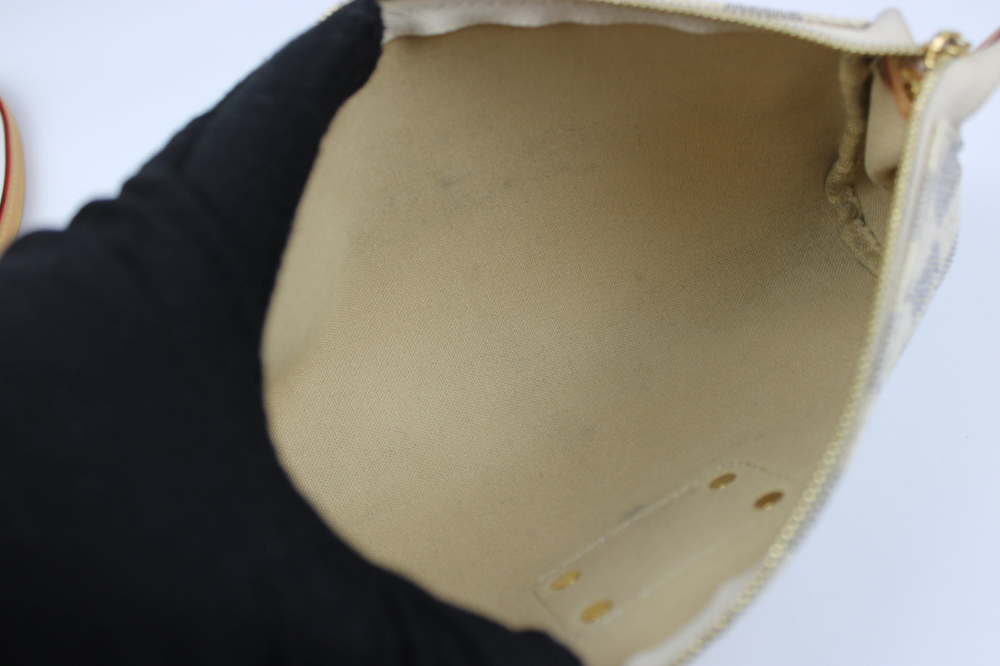 Louis Vuitton Damier Azur Eva Pochette Bag 2012