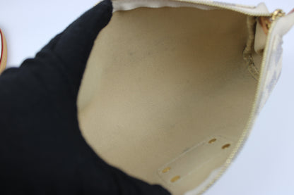 Louis Vuitton Damier Azur Eva Pochette Bag 2012