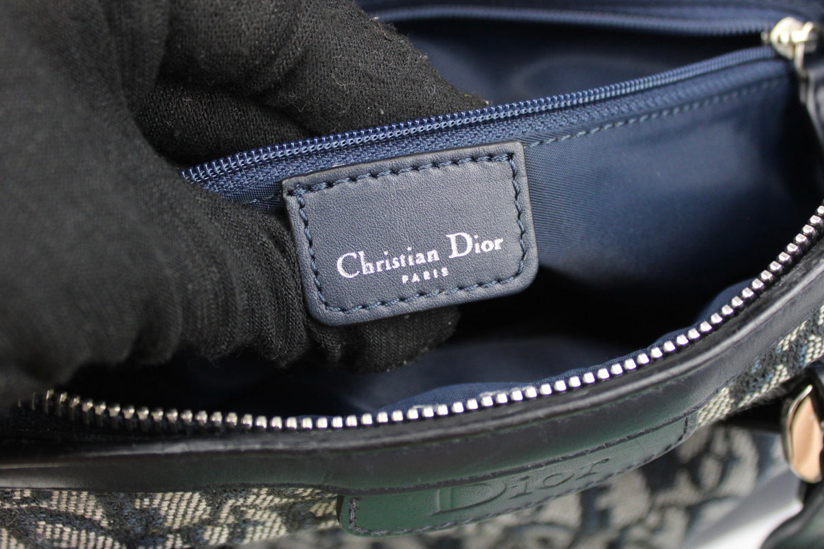 Pre-owned Dior Monogram Trotter Mini Tote Bag 2005