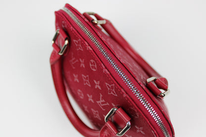 Louis Vuitton Satin Micro Alma Bag 2002