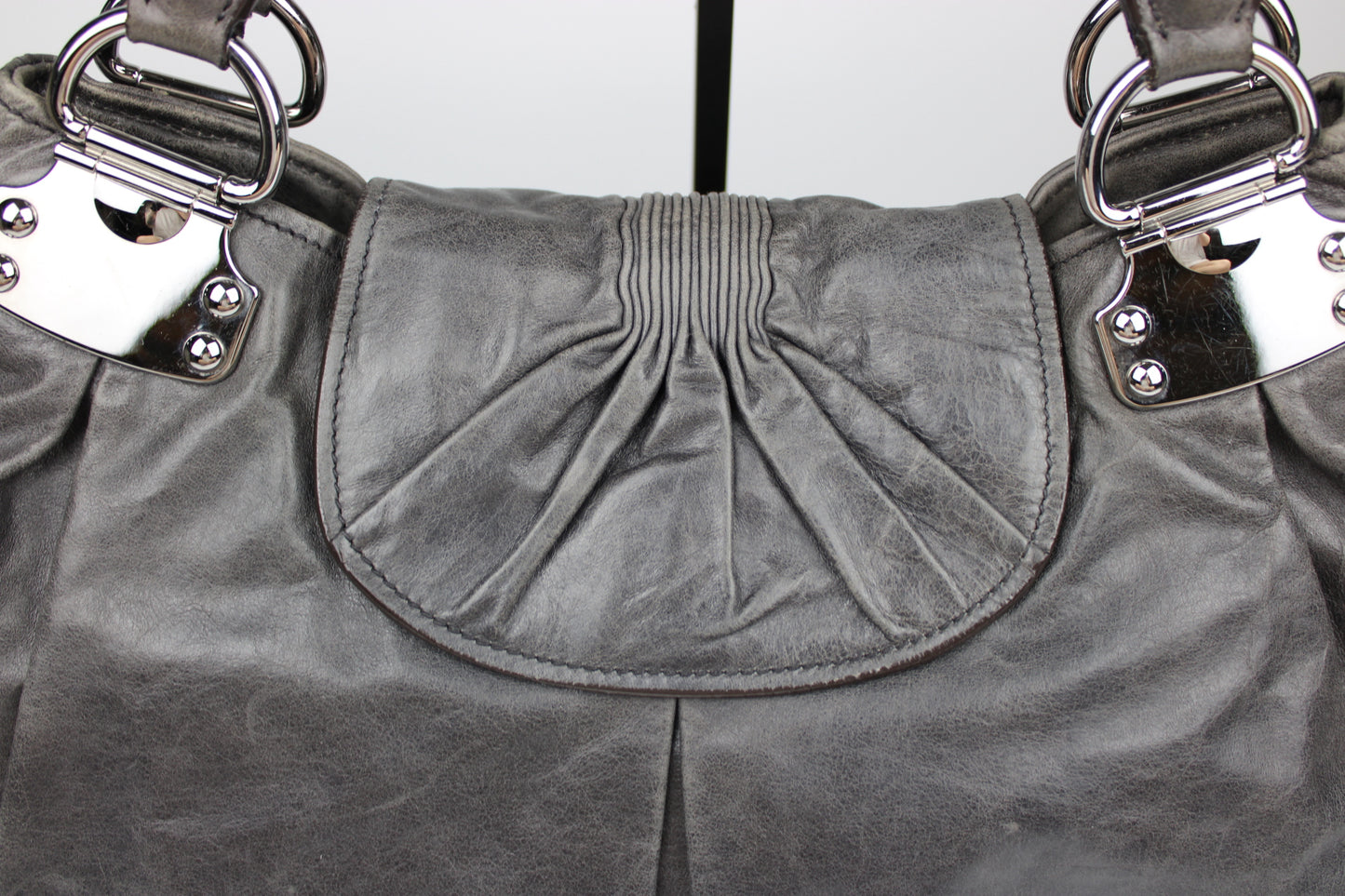 Miu Miu Vitello Shine Tote Bag