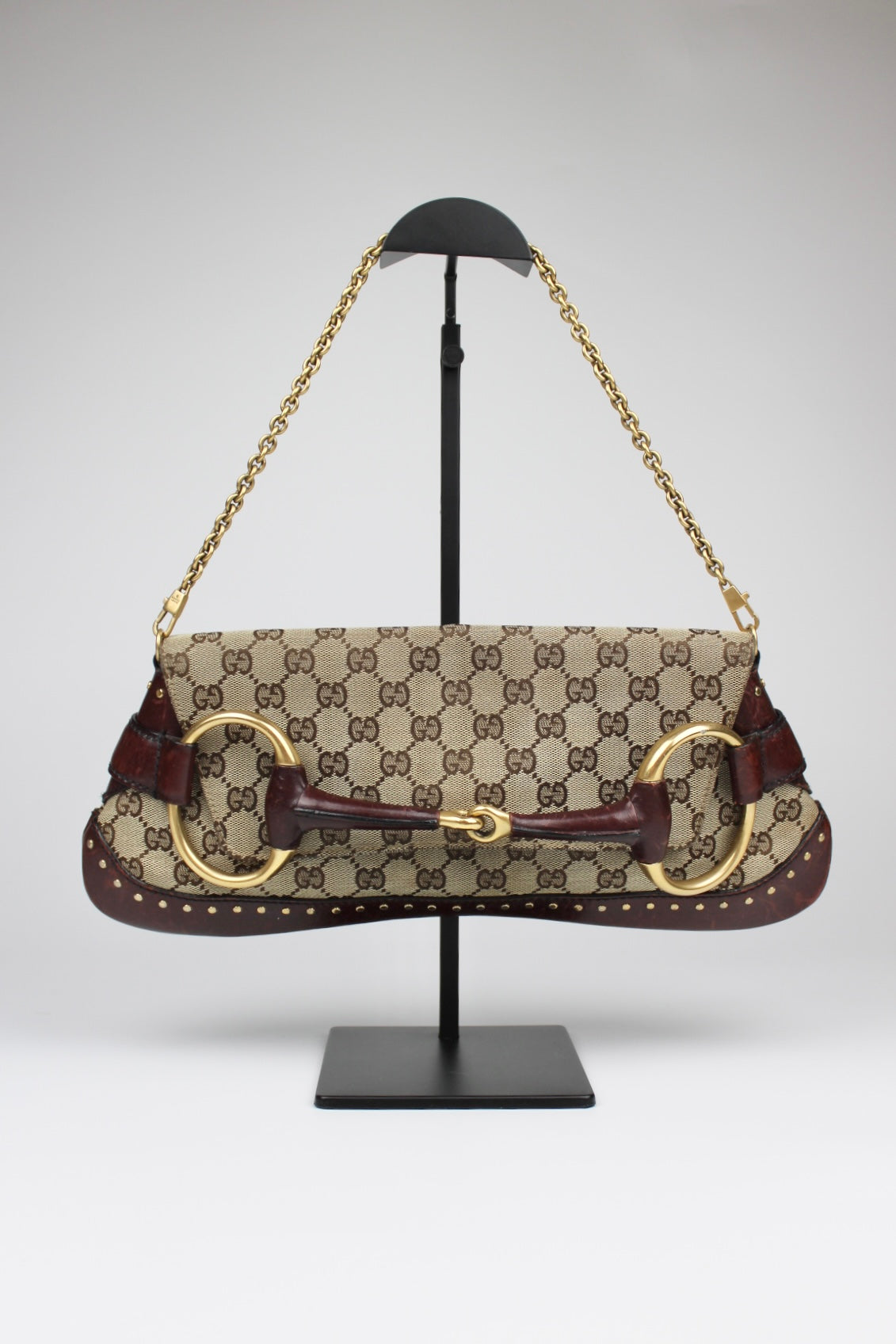 Gucci Tom Ford Monogram Horsebit Bag 2003