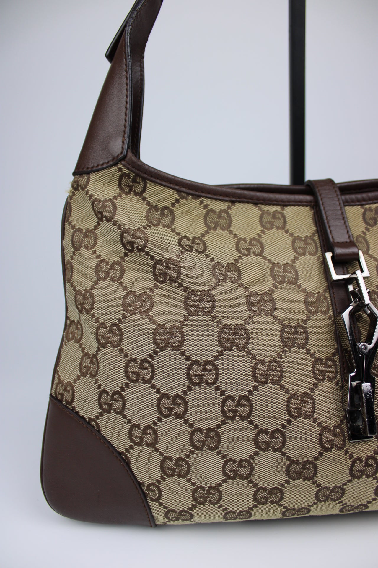 Gucci Monogram Jackie Bag