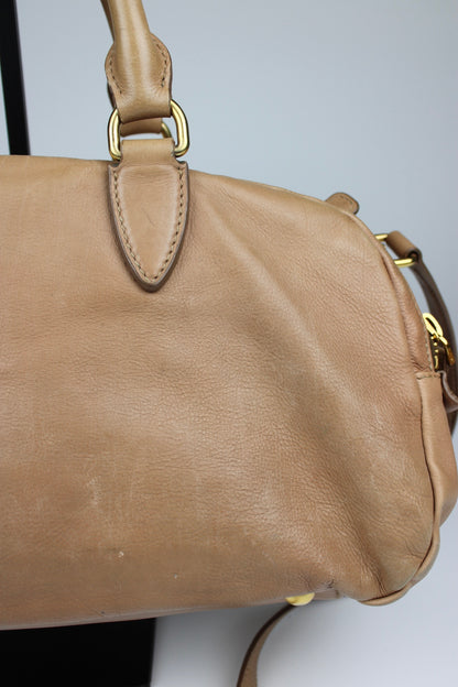 Miu Miu Leather Hobo Bag