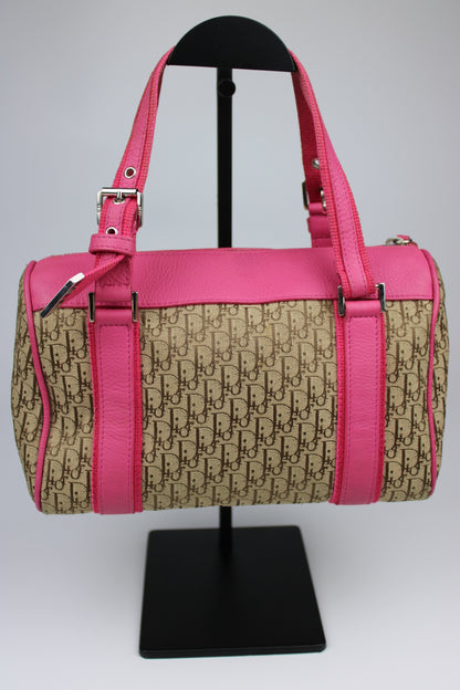 Dior Monogram Columbus Boston Bag 2005