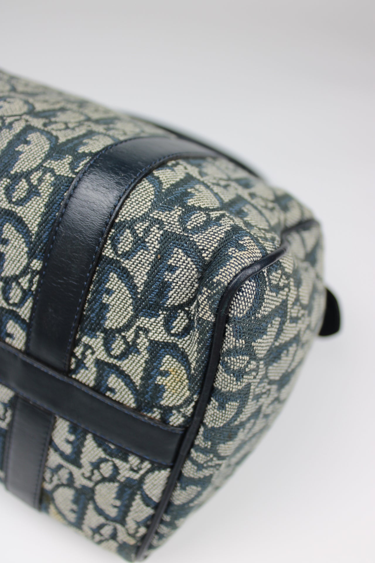Dior Monogram Trotter Boston Bag 2002