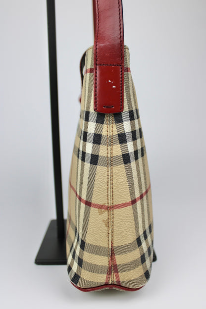 Burberry Haymarket Shoulder Bag 2003