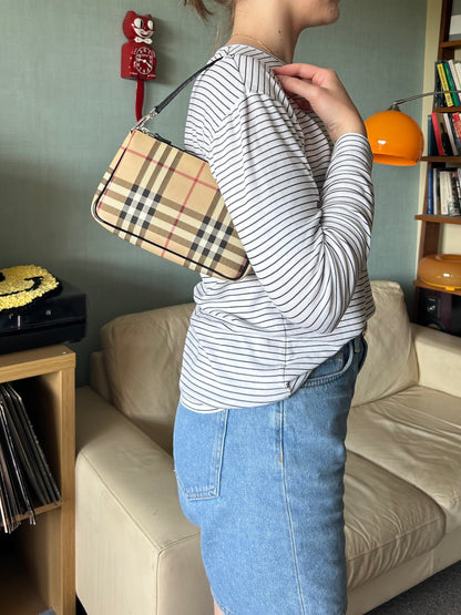 Burberry Nova Check Pochette Bag 2002