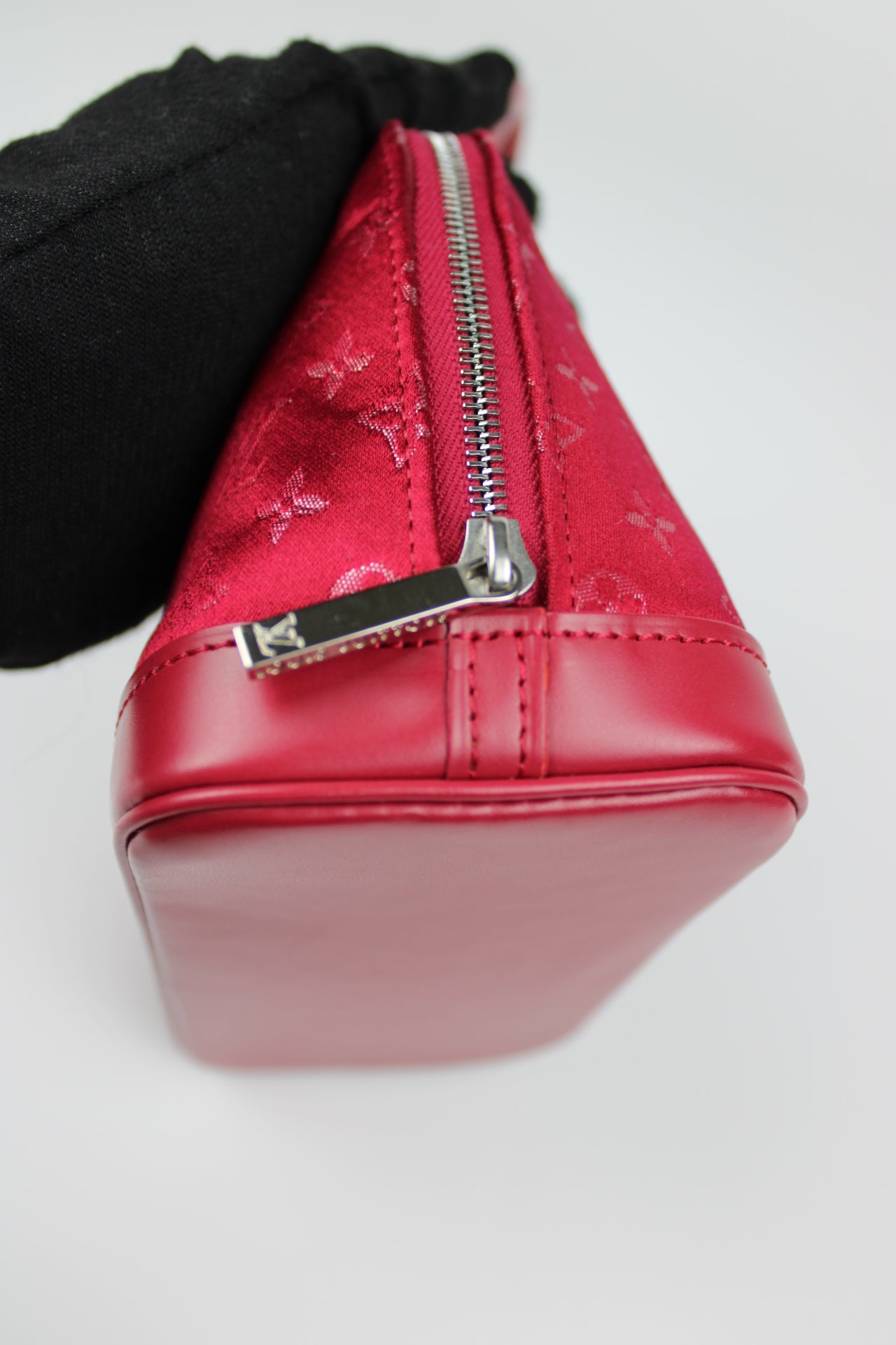 Louis Vuitton Satin Micro Alma Bag 2002