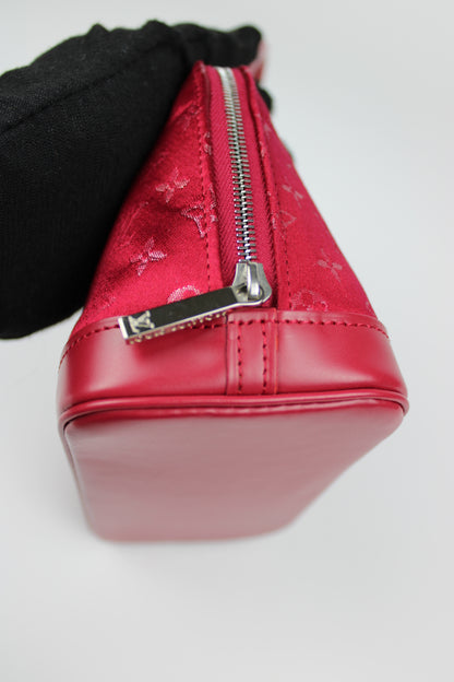 Louis Vuitton Satin Micro Alma Bag 2002