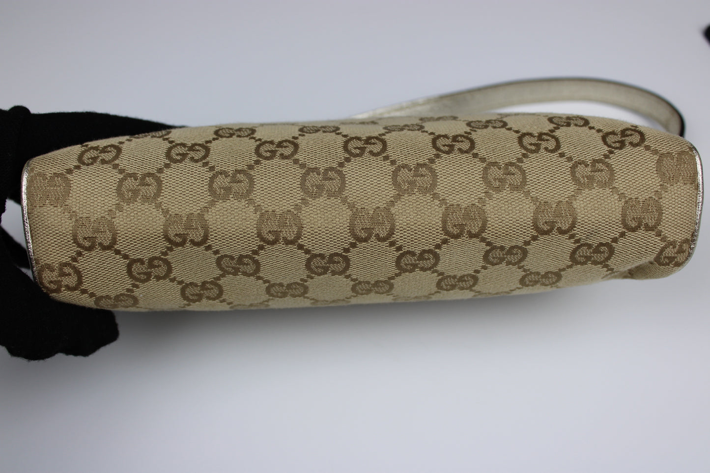 Gucci Monogram D-Ring Pochette Bag