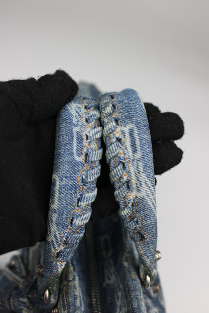 Balenciaga Denim Neo Cagole XS City Bag
