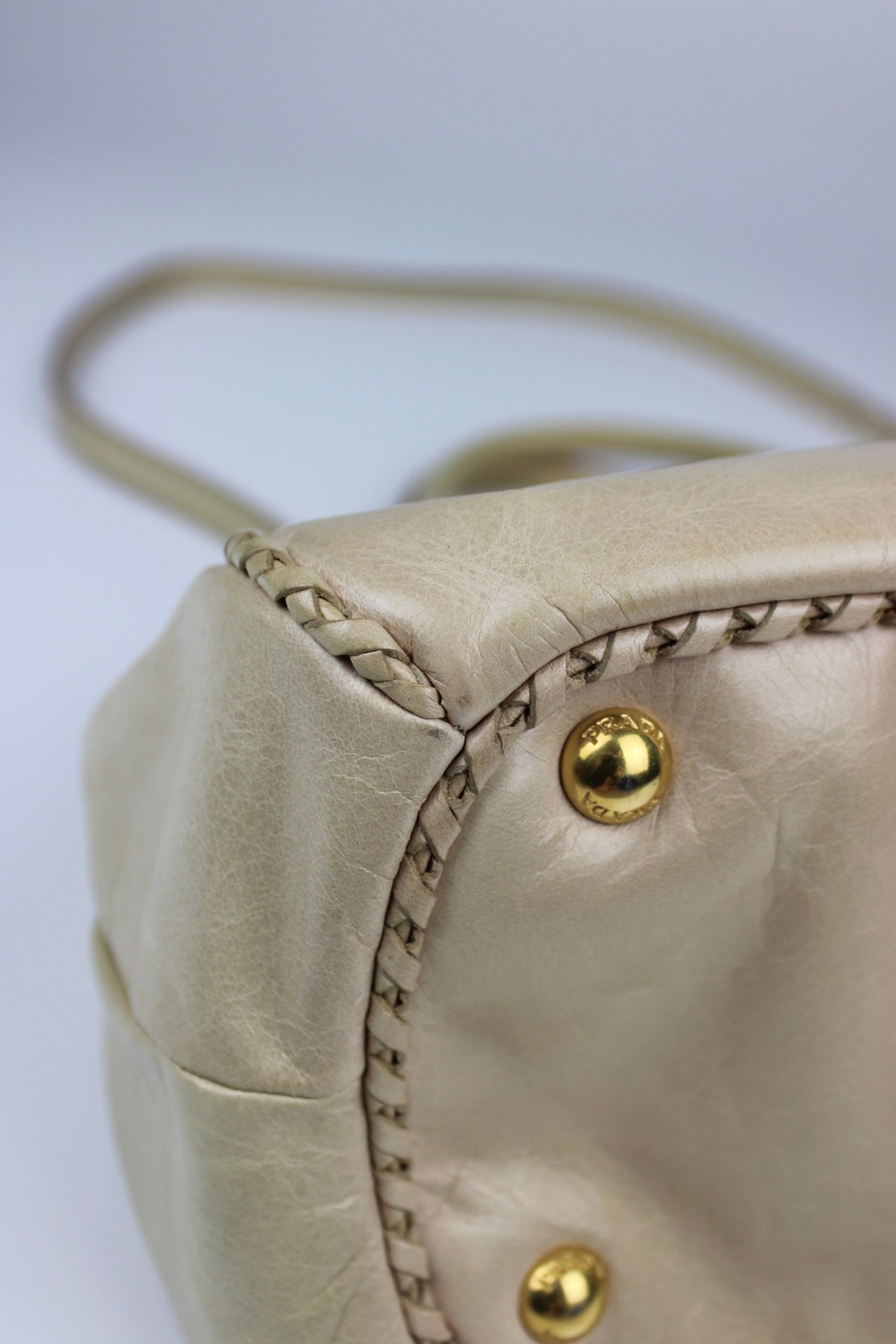 Prada Vitello Shine 2-Way Bow Bag