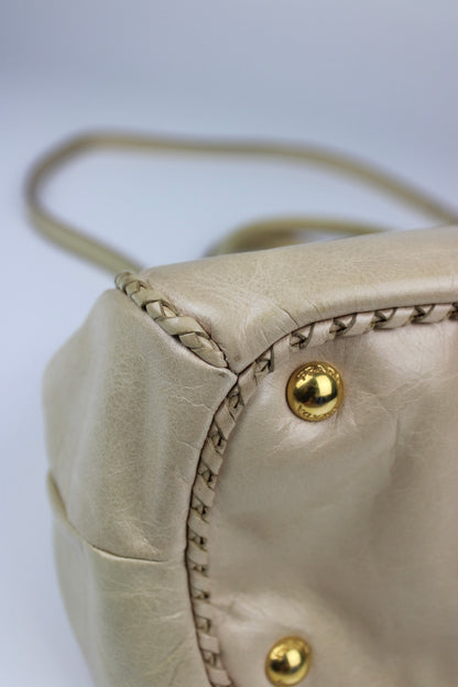 Prada Vitello Shine 2-Way Bow Bag