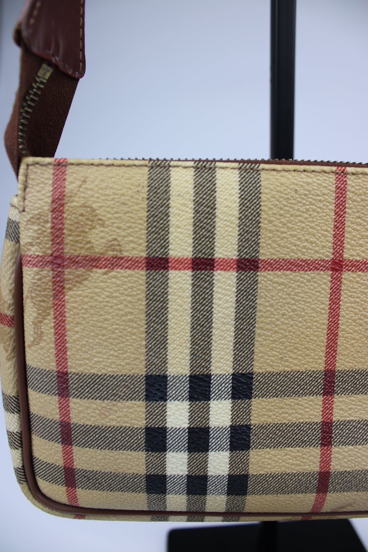 Burberry Haymarket Check Pochette Bag 2003