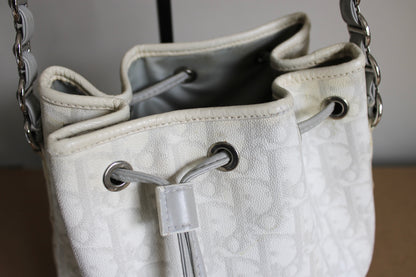 Dior Monogram Romantique Mini Bucket Bag 2007