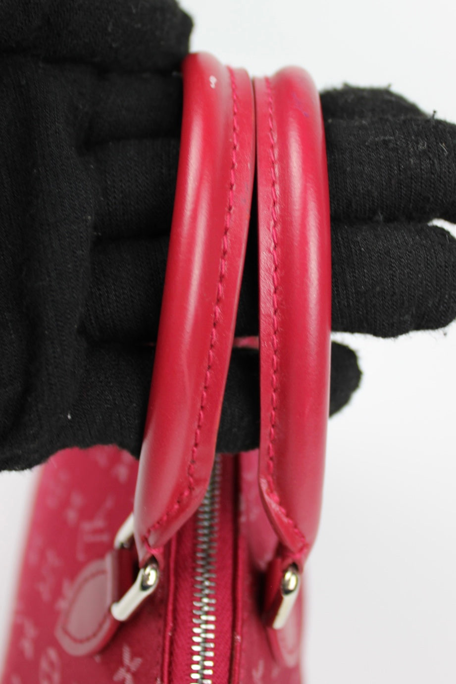 Louis Vuitton Satin Micro Alma Bag 2002