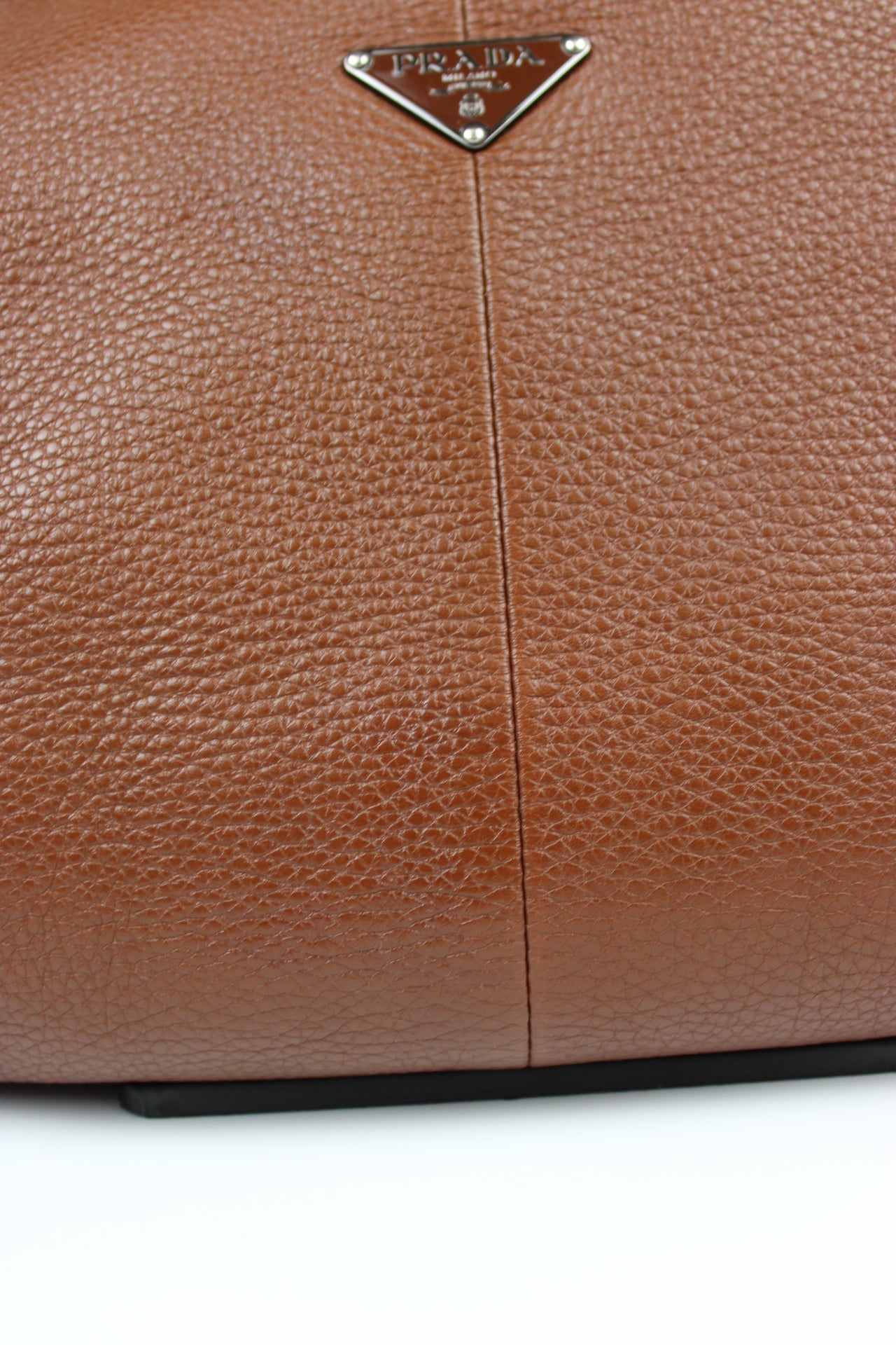 Prada Vit Daino Leather Two Way Bag
