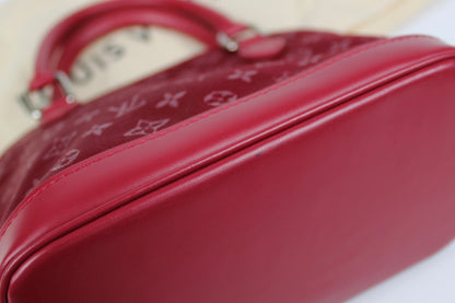 Louis Vuitton Satin Micro Alma Bag 2002
