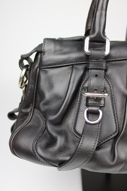 Prada Glacé Calf Leather 2-Way Bag
