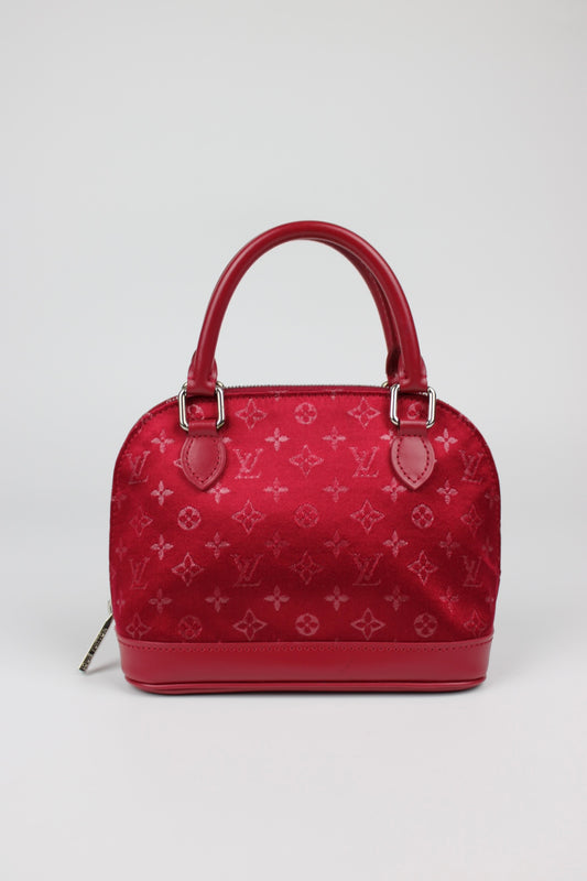 Louis Vuitton Satin Micro Alma Bag 2002