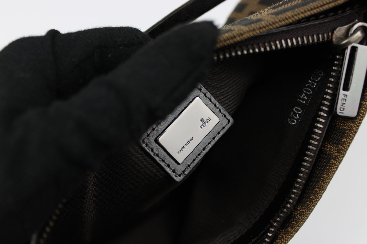 Fendi Zucca Pochette Bag