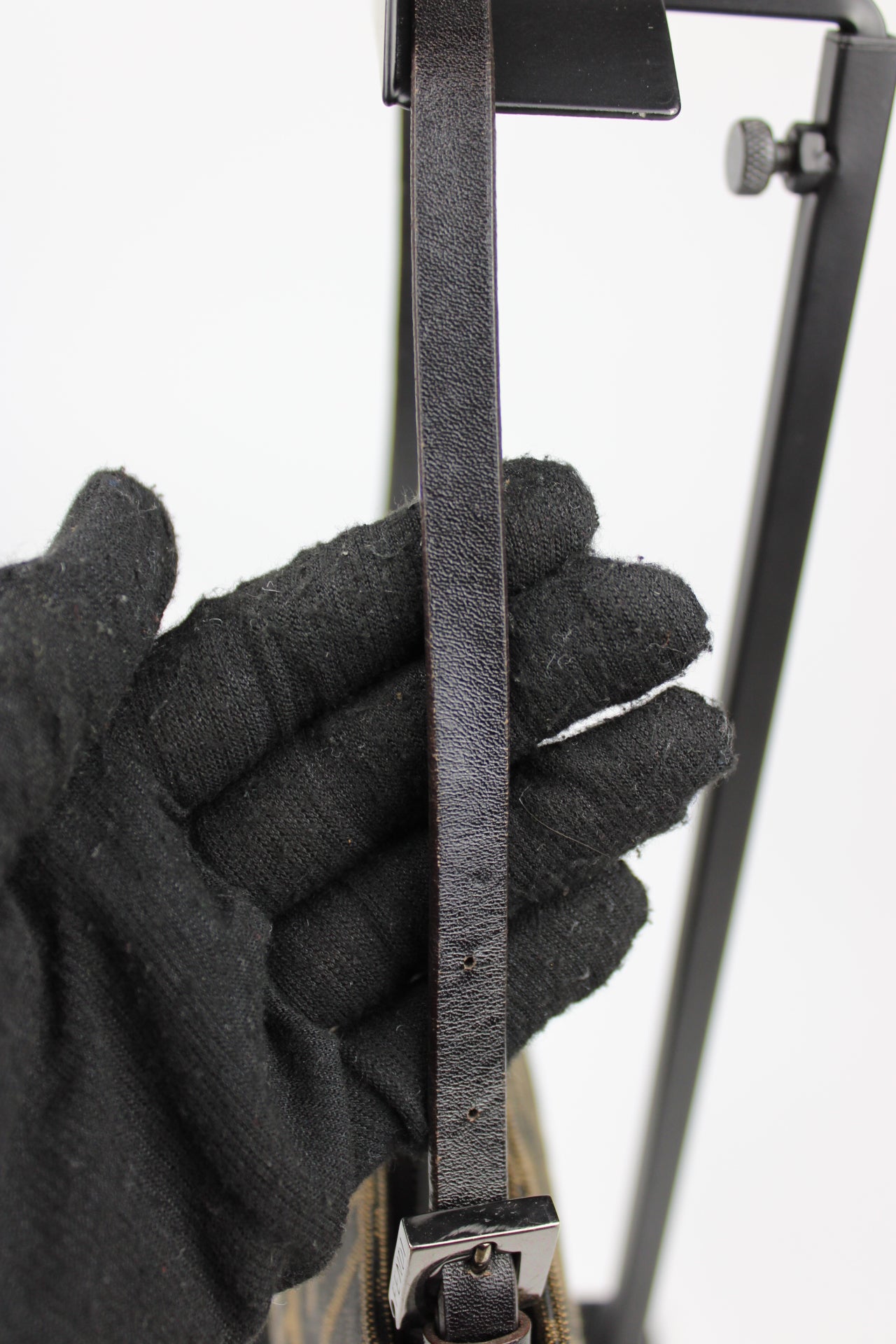 Fendi Zucca Pochette Bag