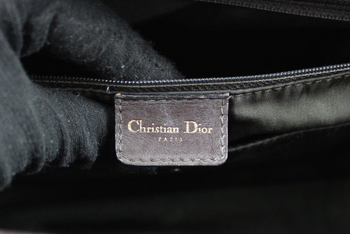 Dior Ostrich Leather Double Saddle Bag 2000