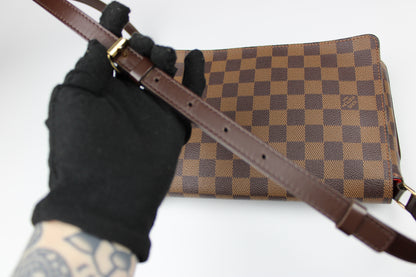 Louis Vuitton Damier Ebene Musette Cross Body Bag 2006