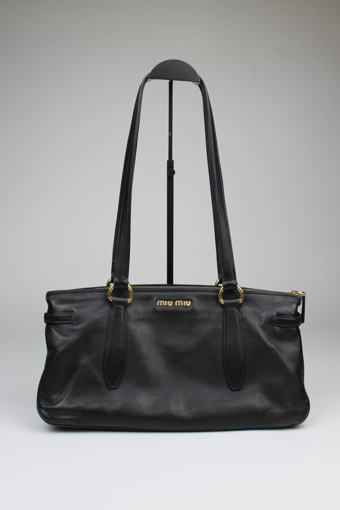 Miu Miu Nappa Leather East/West Shopping Shoulder Bag 2009