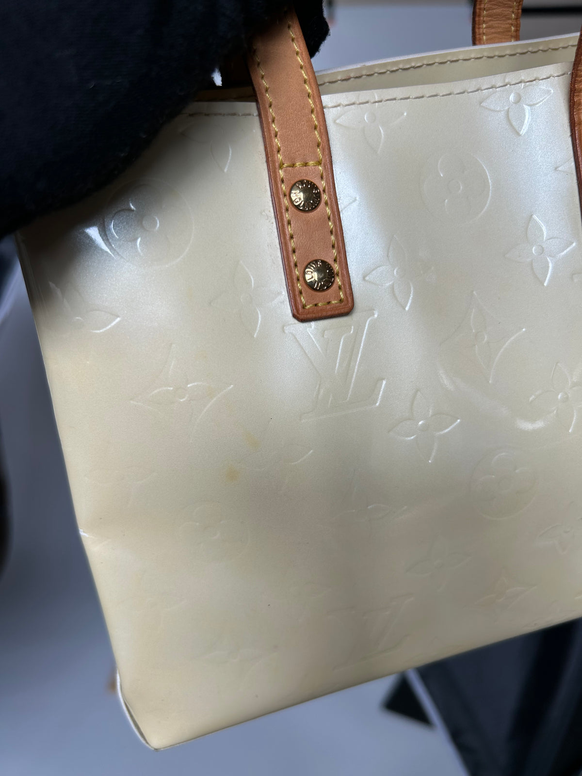 Pre-owned Louis Vuitton Vernis Reade PM Tote Bag 2006 (With Receipt)