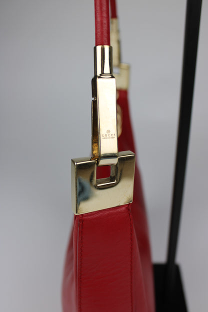 Gucci Leather Shoulder Bag 1990s