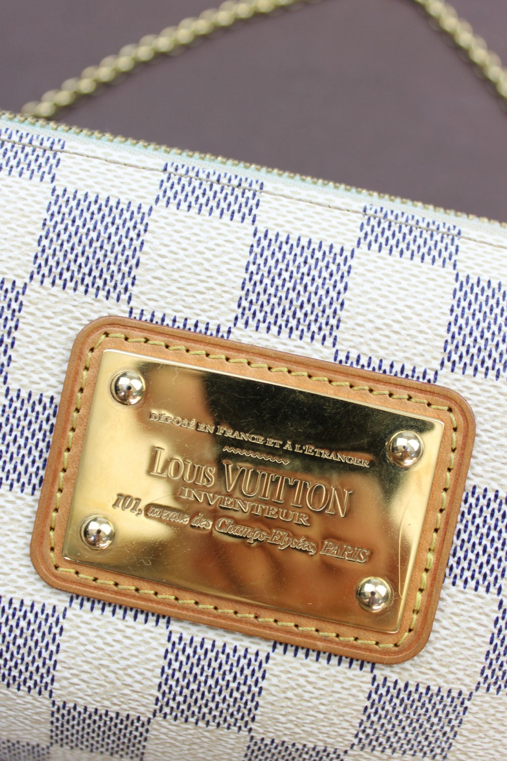 Louis Vuitton Damier Azur Eva 2-Way Bag 2010