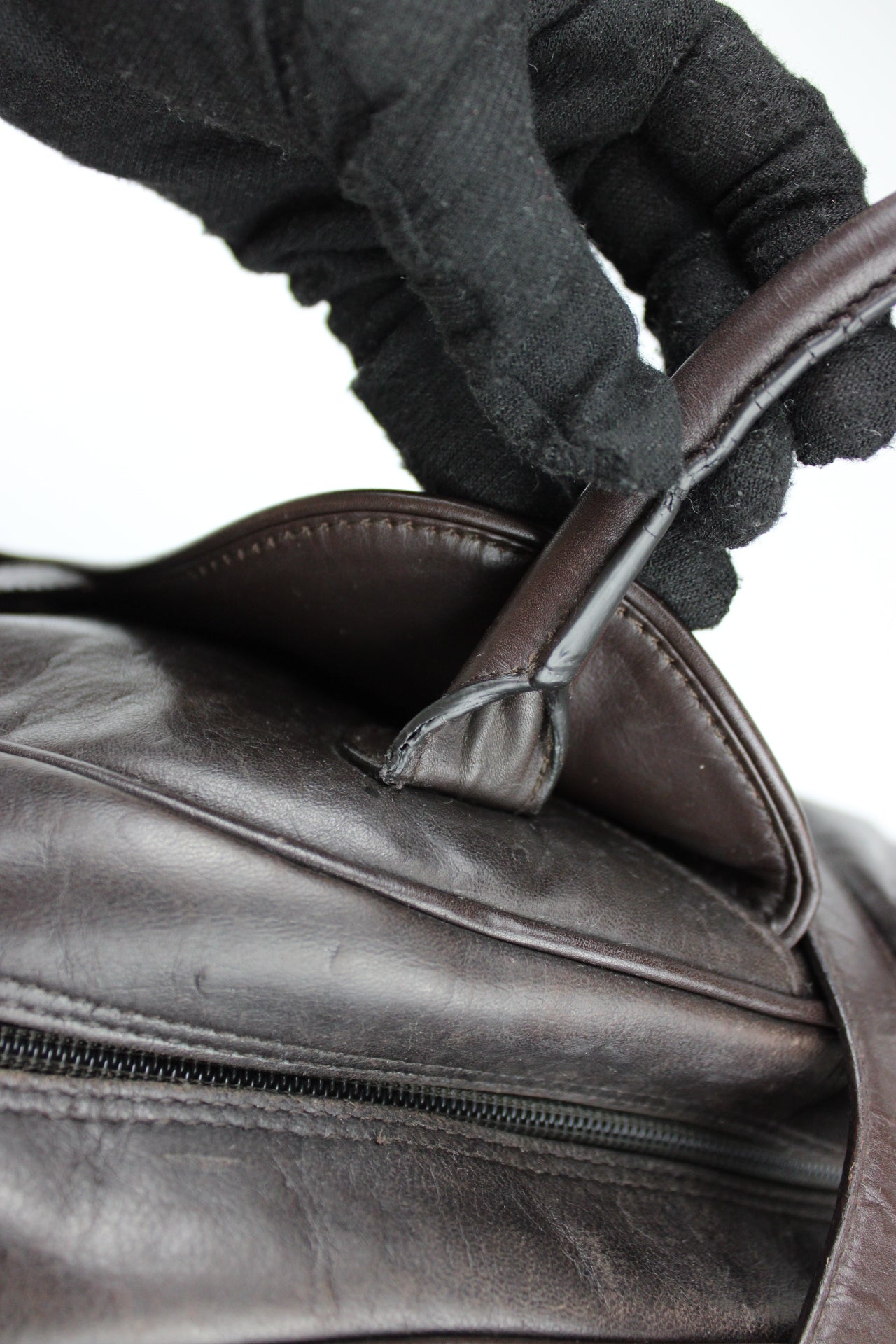 Dior Ostrich Leather Double Saddle Bag 2000