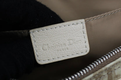 Dior Monogram Embroidered Pochette Bag 2005