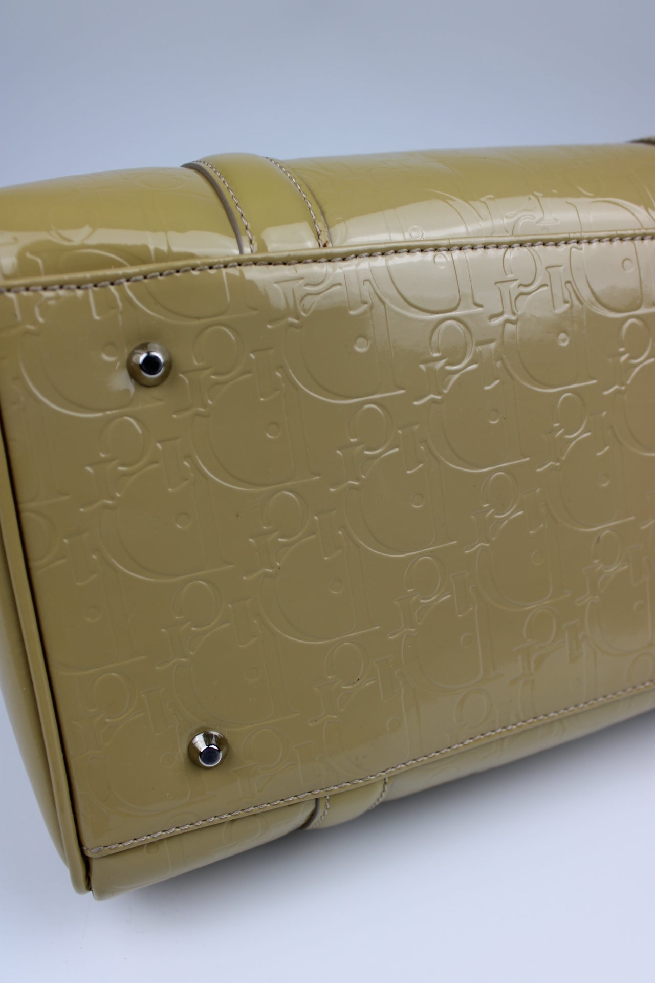 Dior Monogram Patent Boston Bag 2008