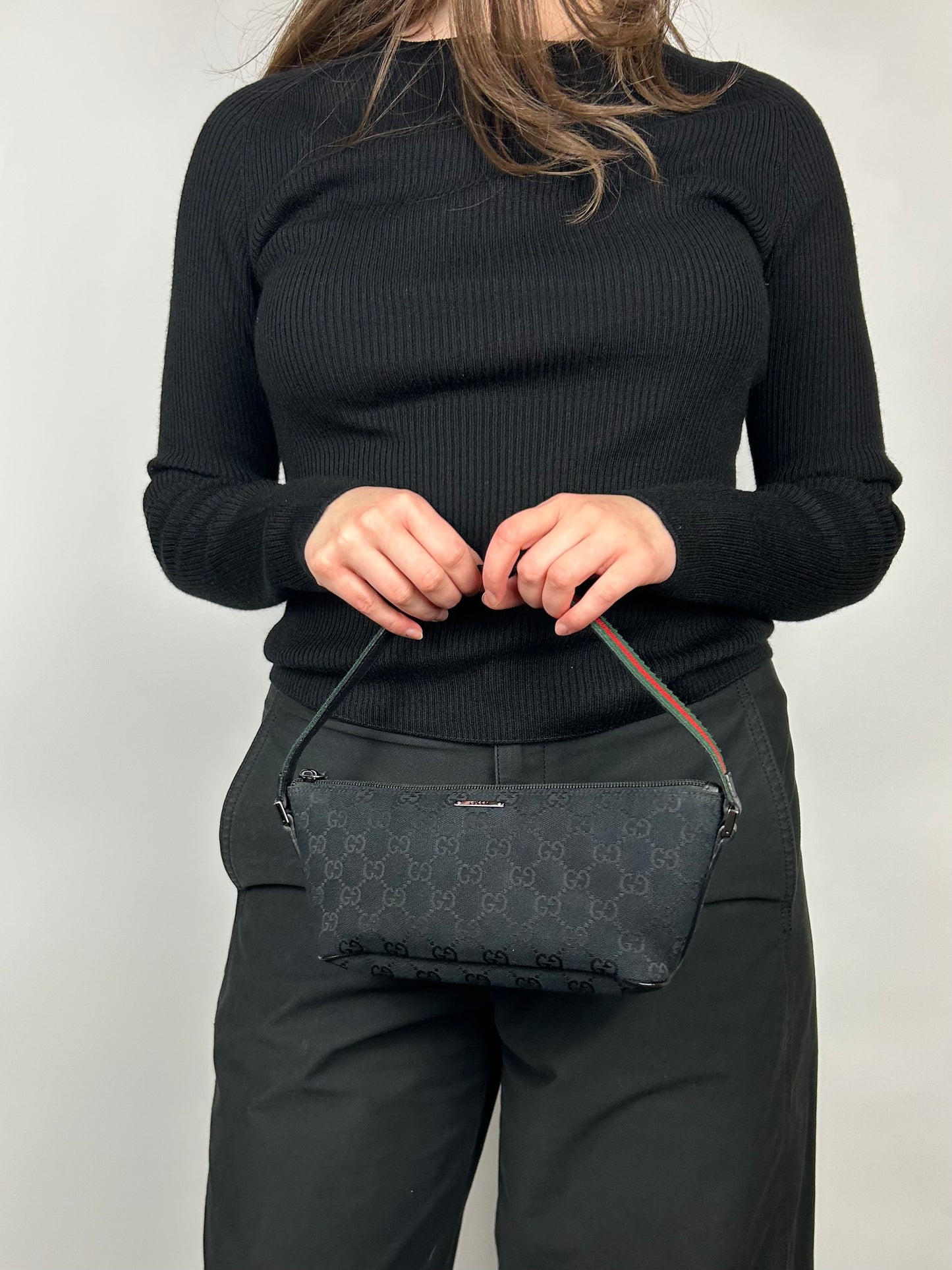 Gucci Monogram Pochette Bag