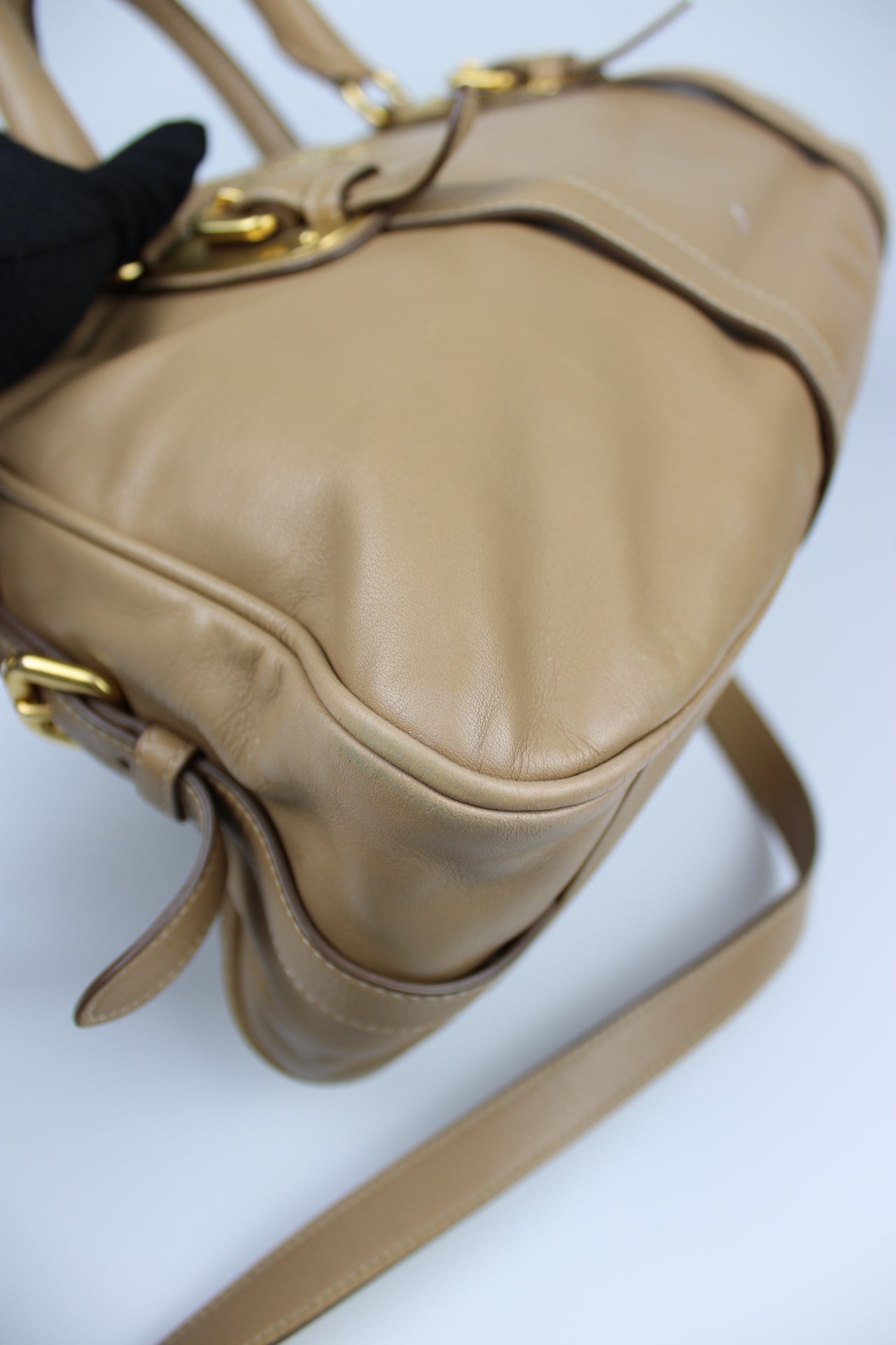 Prada Cuoio Soft Calfskin 2-Way Bag