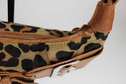 Dolce & Gabbana Pony Hair Leopard Print Bag